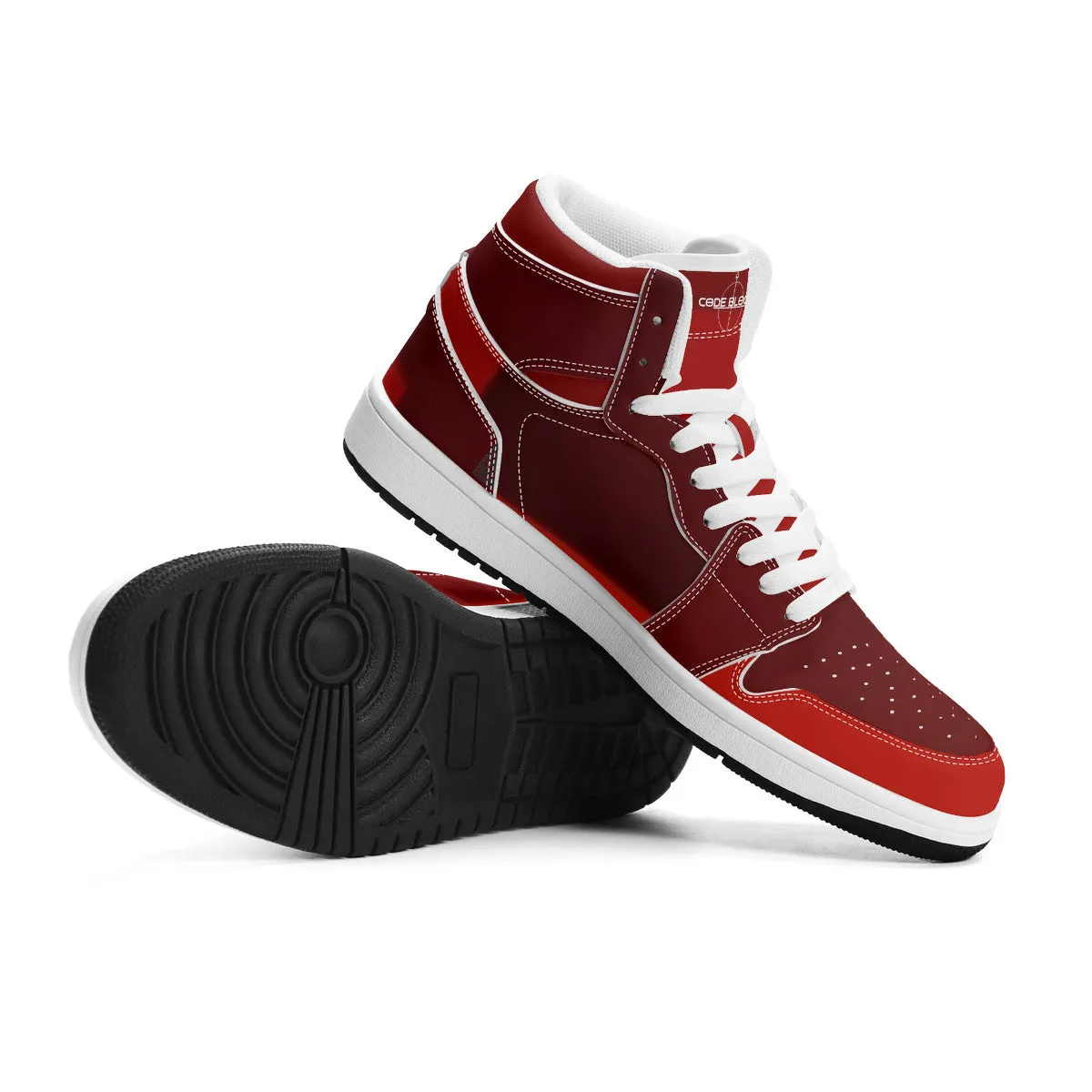Unisex New Synthetic Leather High Top Sneakers