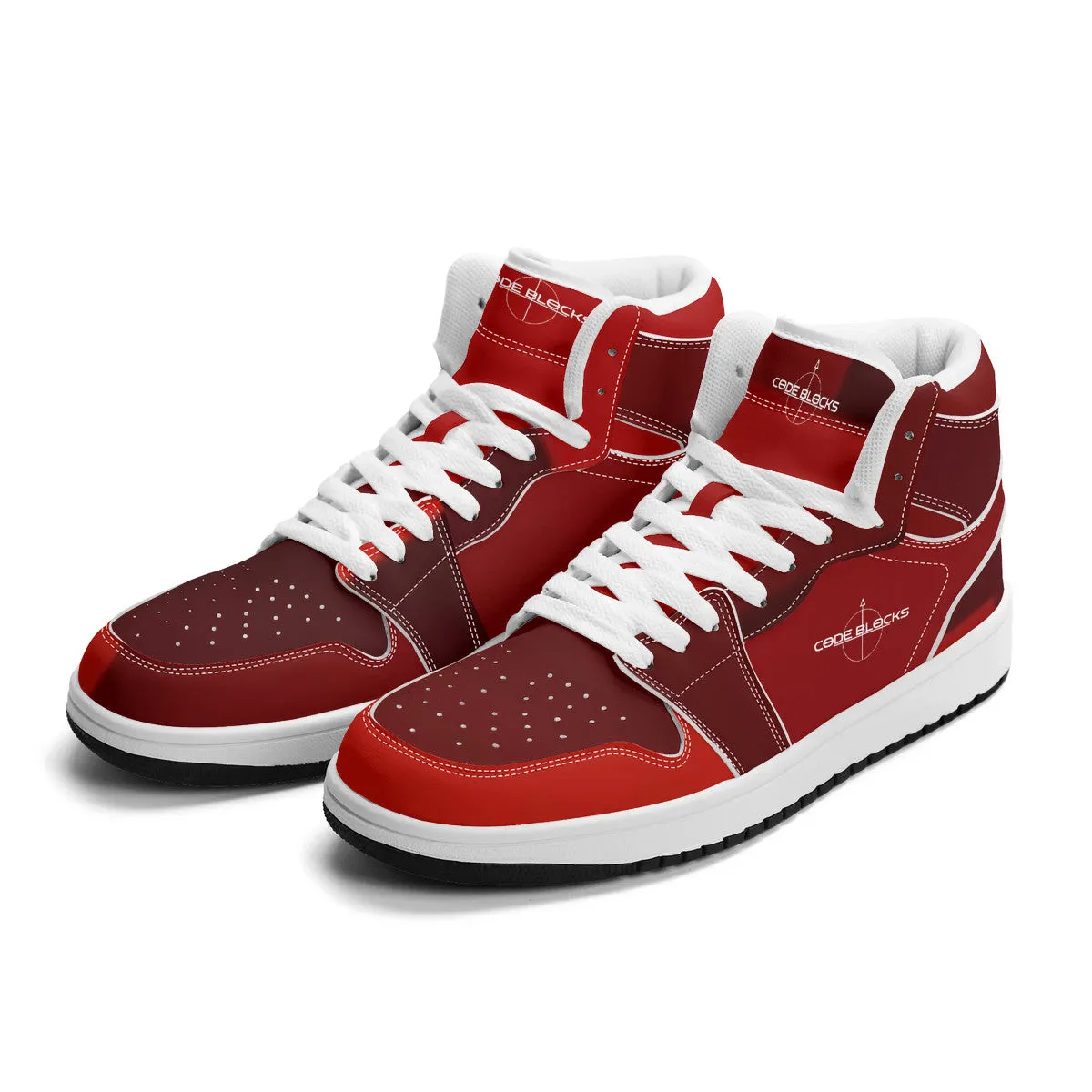 Unisex New Synthetic Leather High Top Sneakers