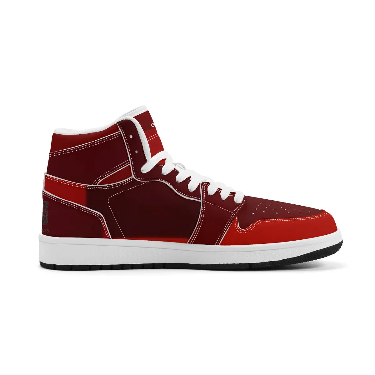 Unisex New Synthetic Leather High Top Sneakers