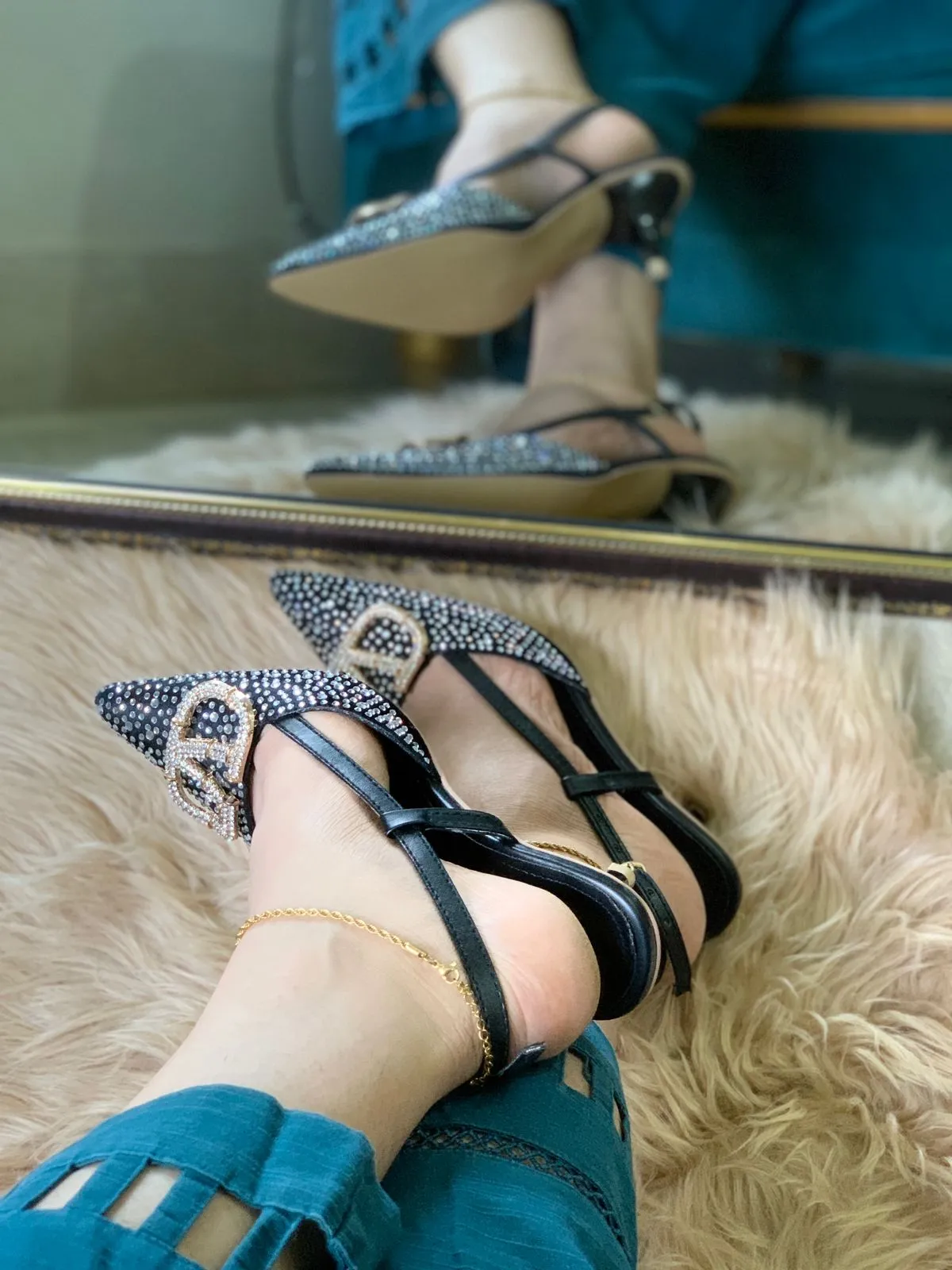 VALNTINO heel GREEN