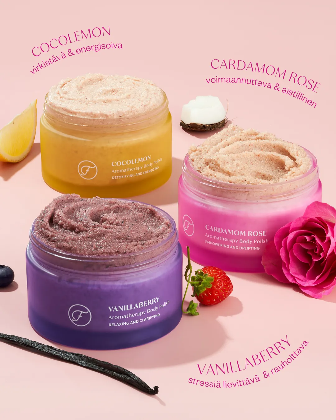 VanillaBerry aromatherapeutic body polish