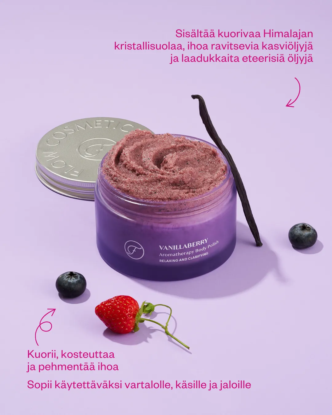 VanillaBerry aromatherapeutic body polish