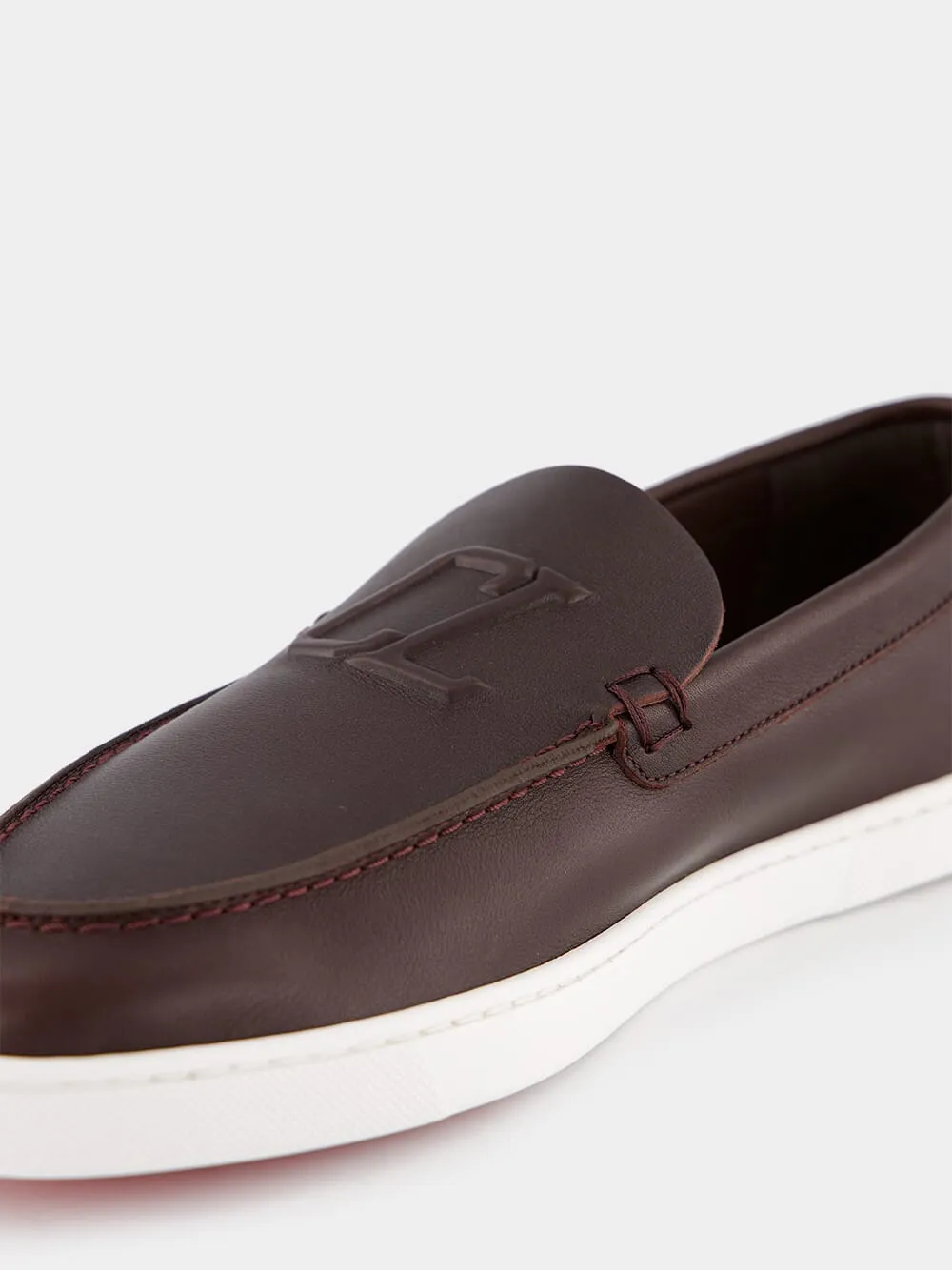 Varsiboat Brown Leather Loafers