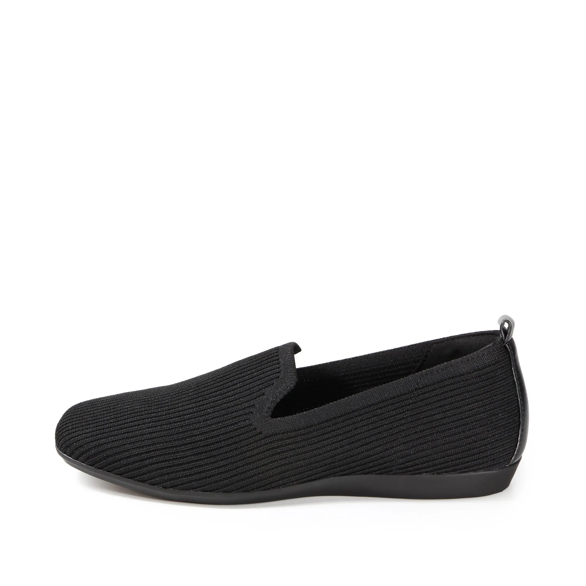 Vicenza Knit Flat Shoes (Black)