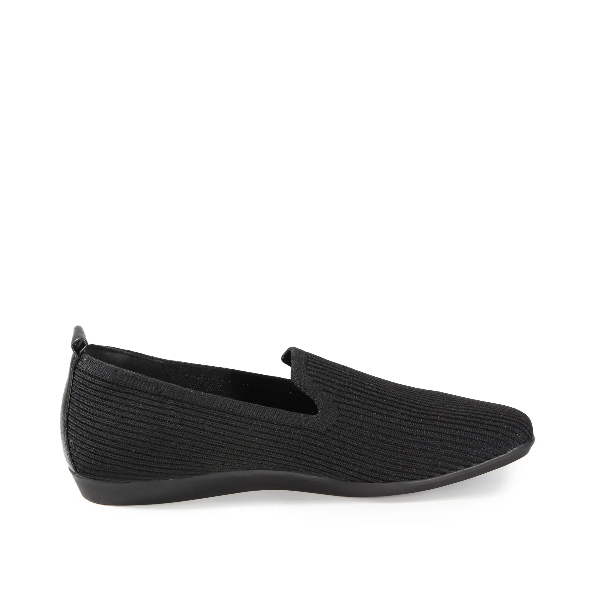 Vicenza Knit Flat Shoes (Black)
