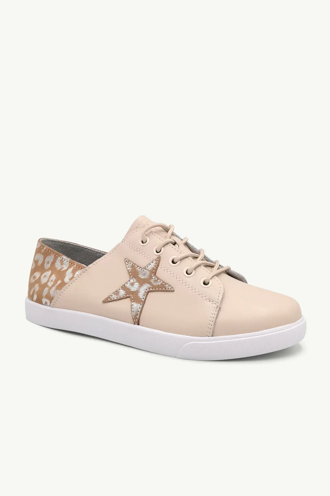Vicki™ Beige   Silver Leopard