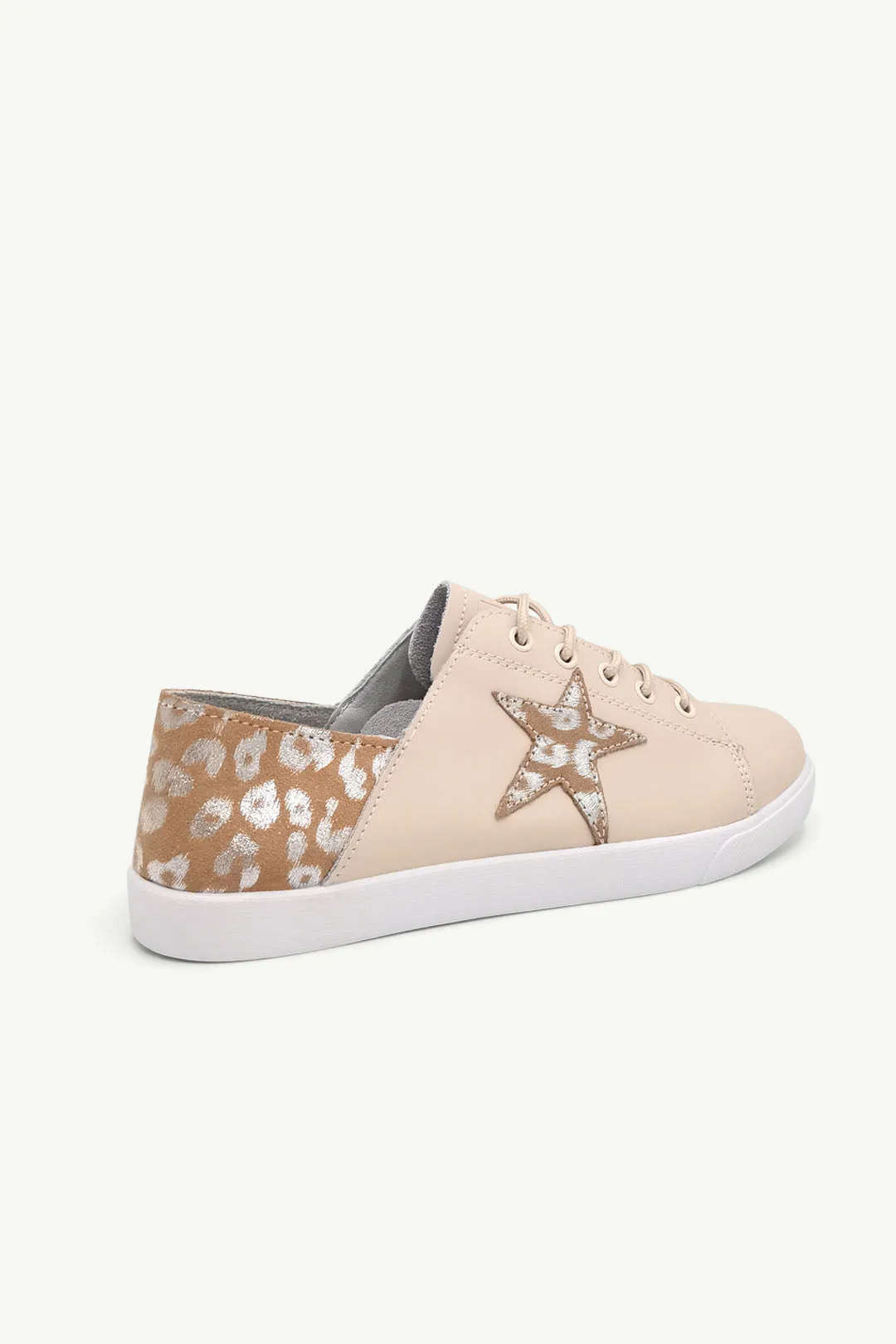Vicki™ Beige   Silver Leopard