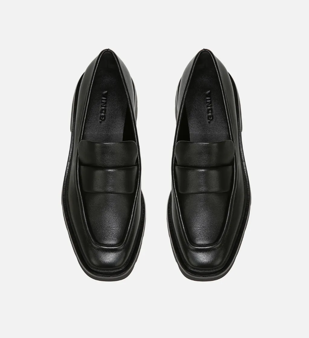 VINCE ROBIN LEATHER LOAFER