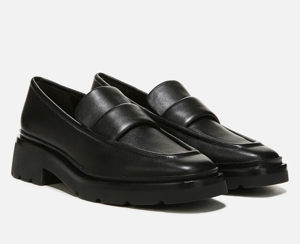 VINCE ROBIN LEATHER LOAFER