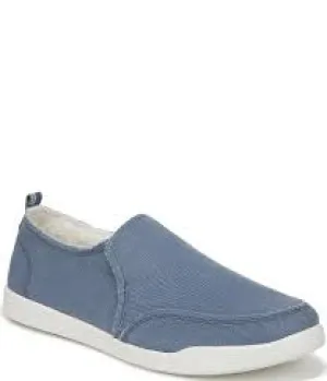 VIONIC MALIBU SKY BLUE CANVAS SLIP ON SNEAKER