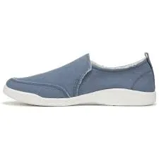 VIONIC MALIBU SKY BLUE CANVAS SLIP ON SNEAKER