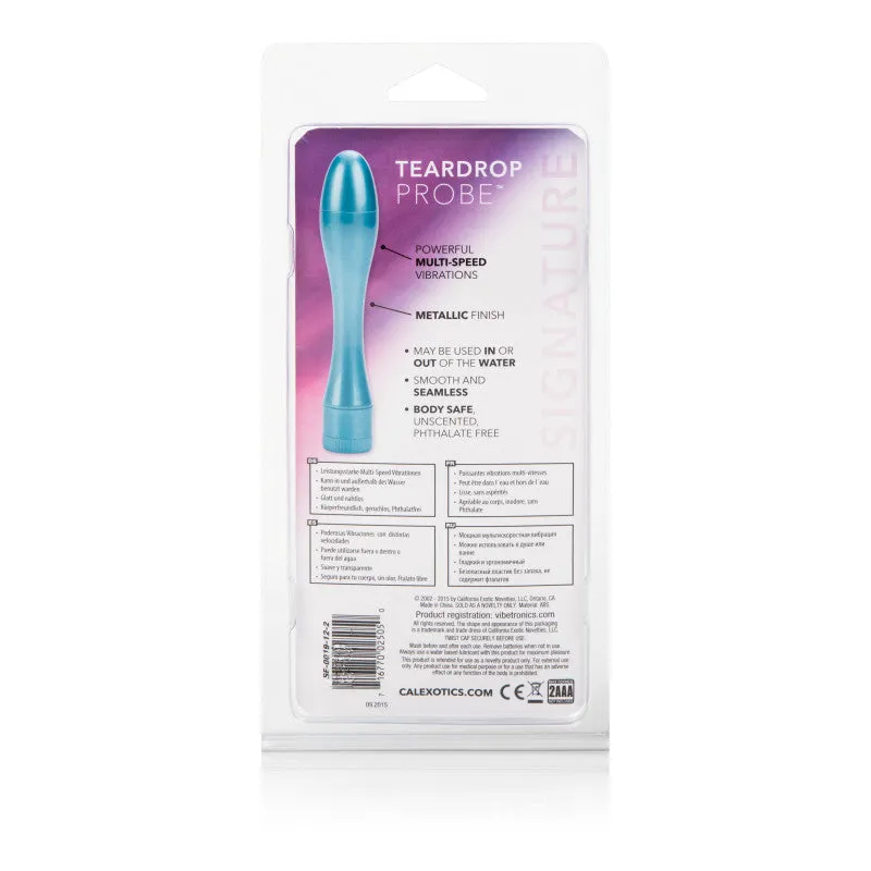 Water Missile Tear Drop Probe Blue
