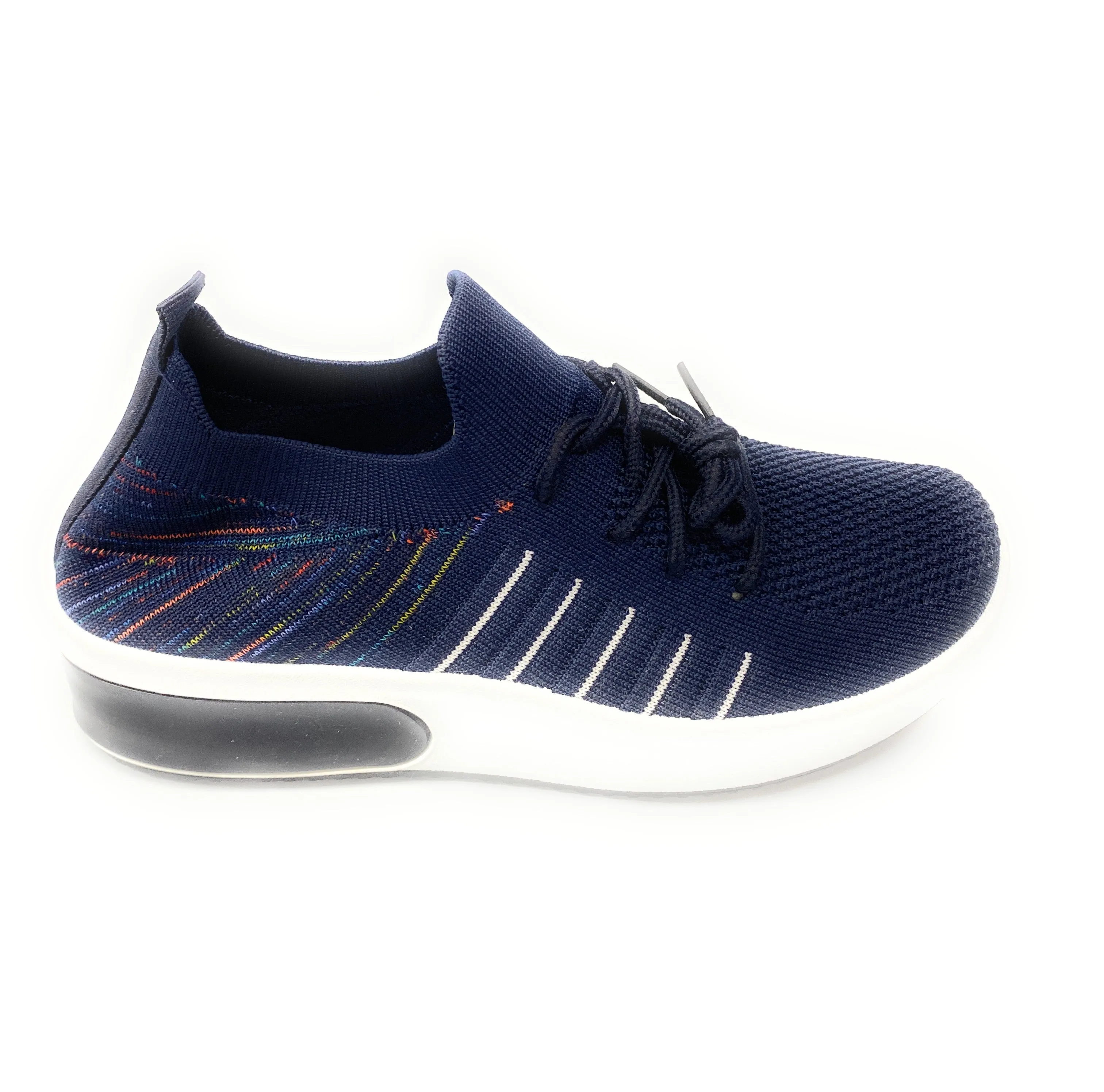 Women comfort pull on fashion sneaker s-3 9105