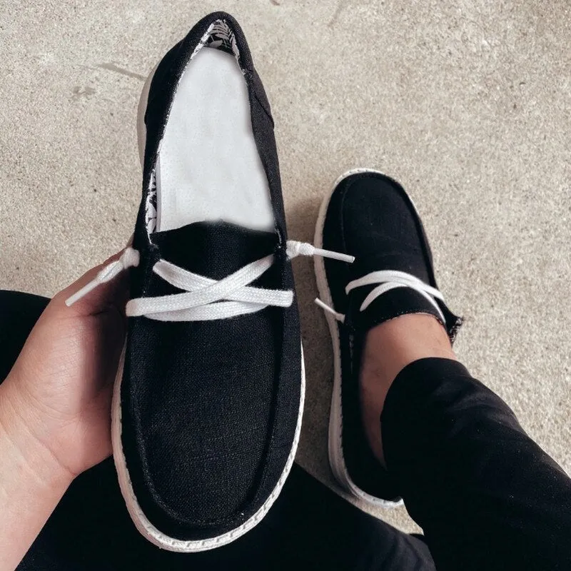 Women's Soft Breathable Flats Sneakers